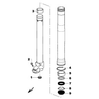 VORDERRADGABEL MARZOCCHI USD D 50