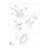 HINTERRAD BREMSSATTEL