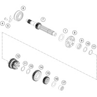 GETRIEBE I - ANTRIEBSWELLE
