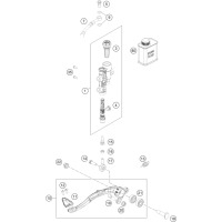 BETÄTIGUNG HINTERBREMSE