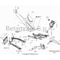 VERKLEIDUNG/SITZBANK/TANK
