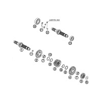GETRIEBE I - ANTRIEBSWELLE