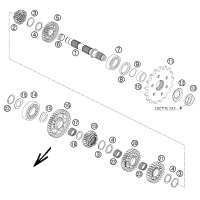 GETRIEBE II - ABTRIEBSWELLE