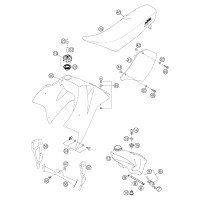 KRAFTSTOFFTANK / SITZBANK  / SPOILER