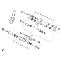 HINTERRADAUFHAENGUNG / HEBELWERK