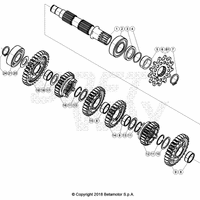 GETRIEBE - ABTRIEBSWELLE