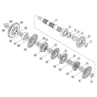 GETRIEBE - ABTRIEBSWELLE