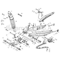 HINTERRADSCHWINGE / STOSSDÄMPFER