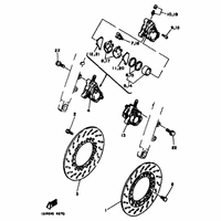 VORDERRAD BREMSSATTEL