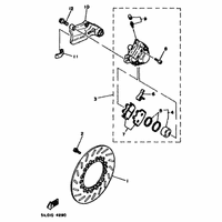 HINTERRAD BREMSSATTEL