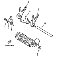 SCHALTNOCKE & SCHALTGABEL