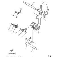 SCHALTNOCKE & SCHALTGABEL