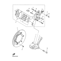 VORDERRAD BREMSSATTEL