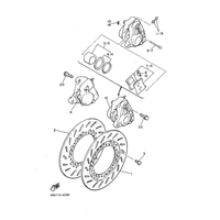 VORDERRAD BREMSSATTEL