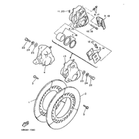 VORDERRAD BREMSSATTEL