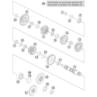 TRANSMISSION II - COUNTERSHAFT