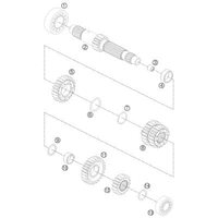 TRANSMISSION I - MAIN SHAFT