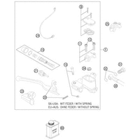 BETÄTIGUNG VORDERBREMSE