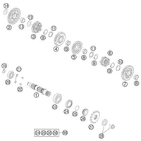 GETRIEBE II - ABTRIEBSWELLE