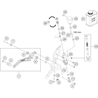 BETÄTIGUNG HINTERBREMSE