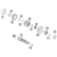 GETRIEBE I - ANTRIEBSWELLE