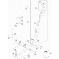 BETÄTIGUNG HINTERBREMSE