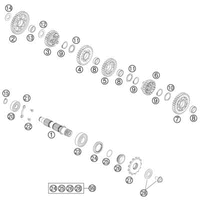 GETRIEBE II - ABTRIEBSWELLE