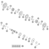 GETRIEBE II - ABTRIEBSWELLE