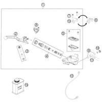 BETÄTIGUNG VORDERBREMSE