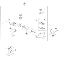 BETÄTIGUNG VORDERBREMSE