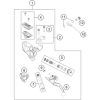BETÄTIGUNG HINTERBREMSE