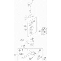 BETÄTIGUNG HINTERBREMSE