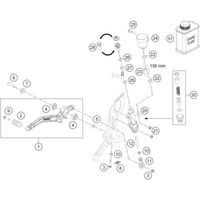 BETÄTIGUNG HINTERBREMSE