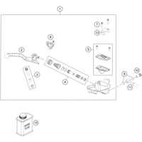 BETÄTIGUNG VORDERBREMSE