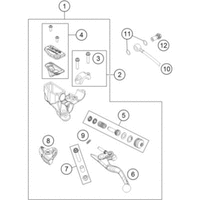 BETÄTIGUNG HINTERBREMSE