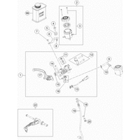 BETÄTIGUNG VORDERBREMSE