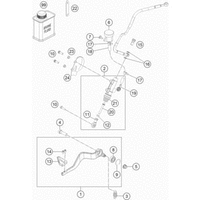BETÄTIGUNG HINTERBREMSE