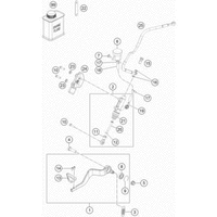 BETÄTIGUNG HINTERBREMSE