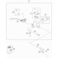 BETÄTIGUNG VORDERBREMSE