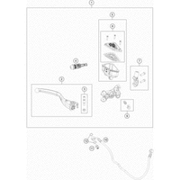 BETÄTIGUNG VORDERBREMSE