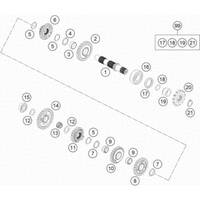 GETRIEBE II - ABTRIEBSWELLE