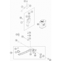 BETÄTIGUNG HINTERBREMSE