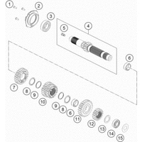GETRIEBE I - ANTRIEBSWELLE