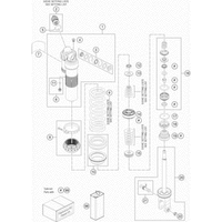 SHOCK ABSORBER DISASSEMBLED