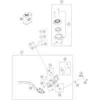 BETÄTIGUNG VORDERBREMSE