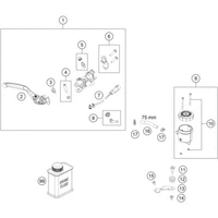 BETÄTIGUNG VORDERBREMSE