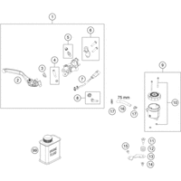 BETÄTIGUNG VORDERBREMSE