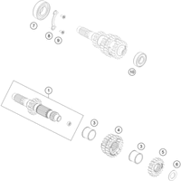 GETRIEBE I - ANTRIEBSWELLE