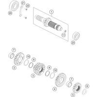 GETRIEBE I - ANTRIEBSWELLE