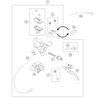 BETÄTIGUNG HINTERBREMSE